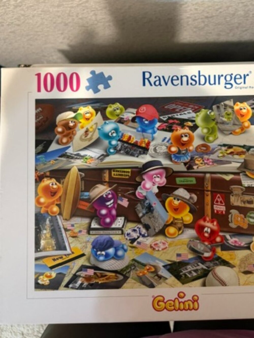 Ravensburger Gelini German Tourist 1000 Pieces Puzzle Brand New